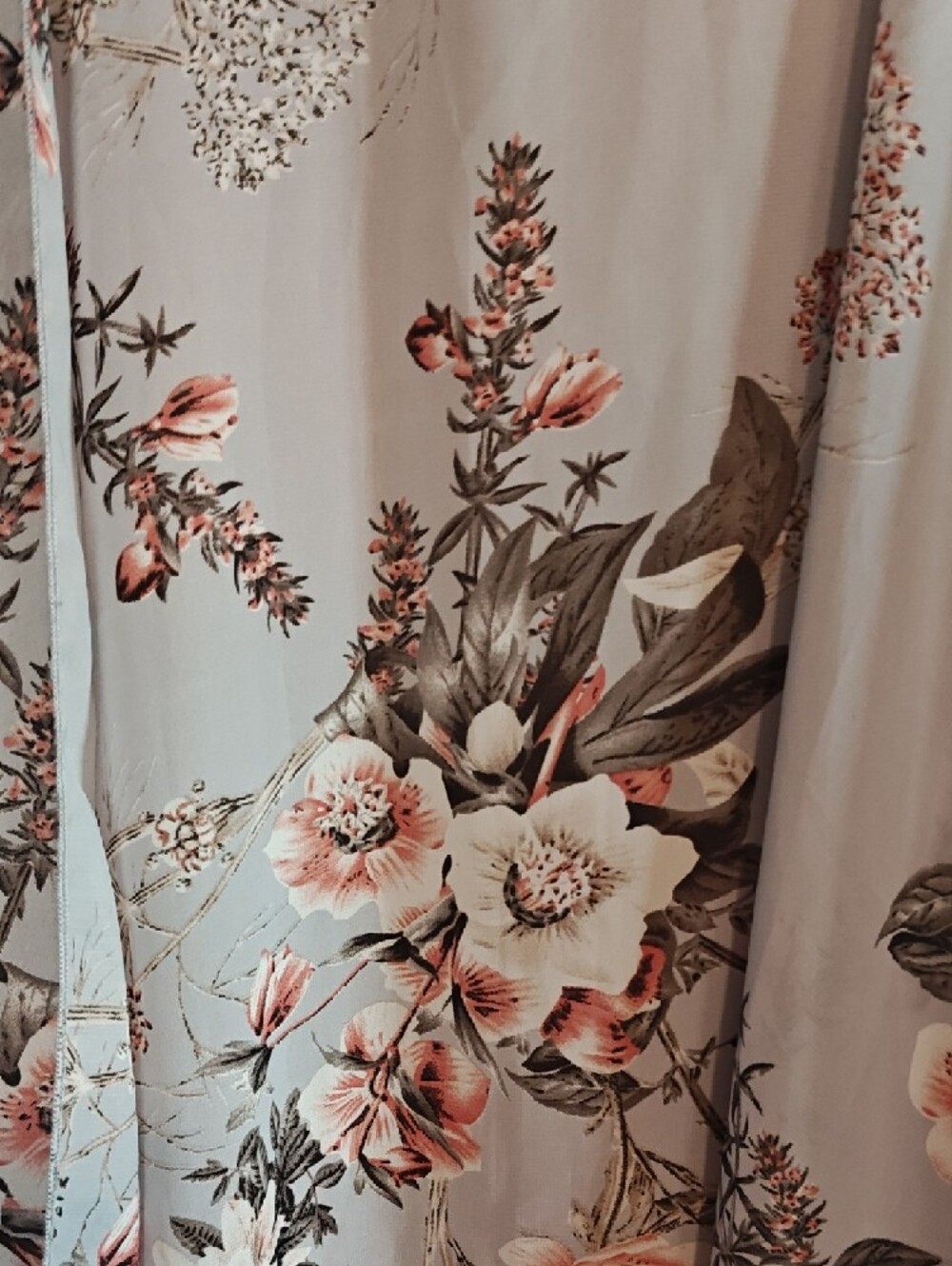 Emory Park Open Front Woven Floral Kimono - Picture 3 of 4